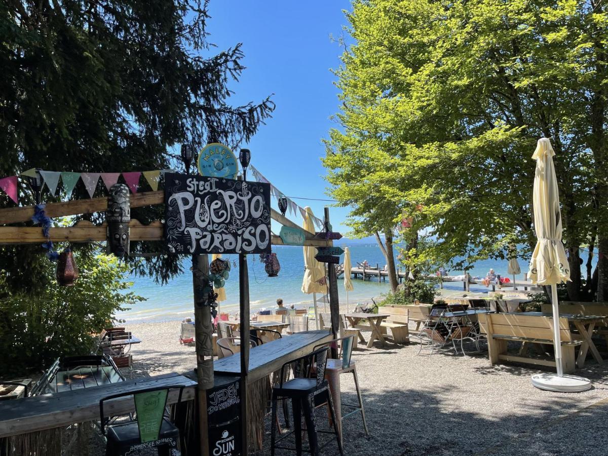 Casa Verde: Kueche, Tv, Nespresso, Im Gruenen Starnberg Esterno foto